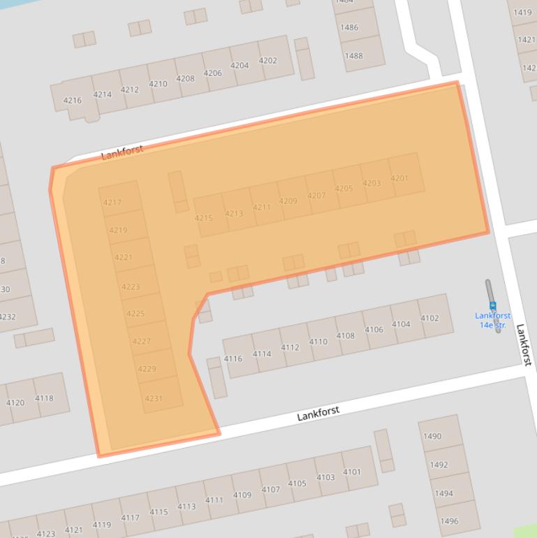 Kaart van postcodegebied 6538HV.