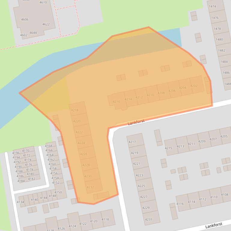 Kaart van postcodegebied 6538HW.