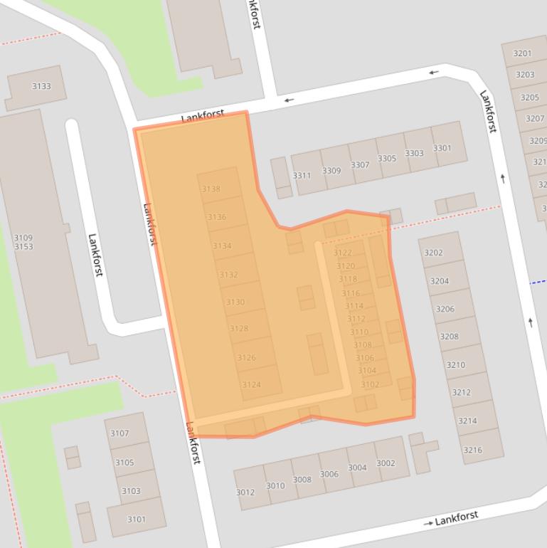 Kaart van postcodegebied 6538JJ.