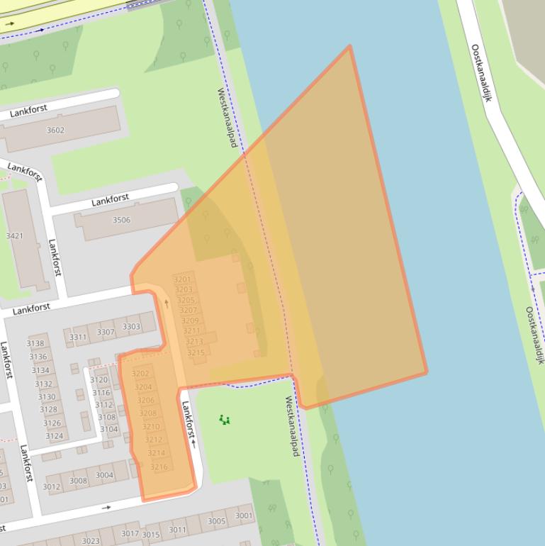 Kaart van postcodegebied 6538JK.