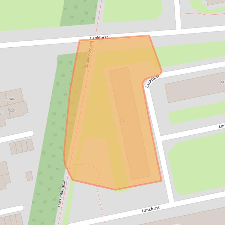 Kaart van postcodegebied 6538JW.