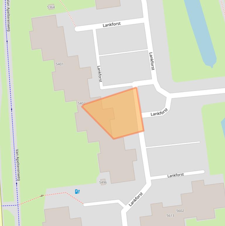 Kaart van postcodegebied 6538KT.