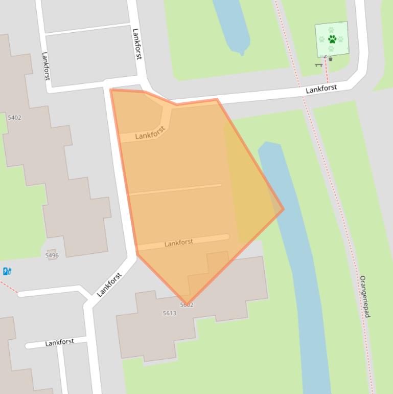 Kaart van postcodegebied 6538LB.