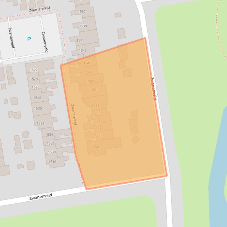 Kaart van postcodegebied 6538LV.