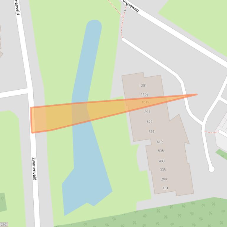 Kaart van postcodegebied 6538NB.