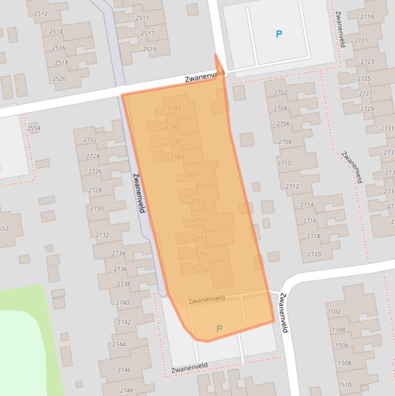 Kaart van postcodegebied 6538NM.