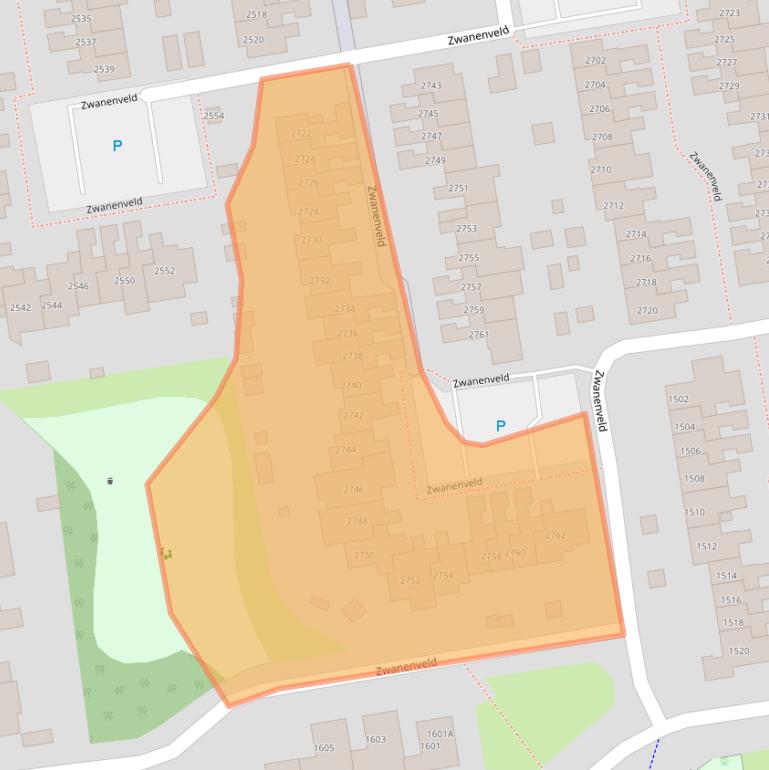 Kaart van postcodegebied 6538NP.