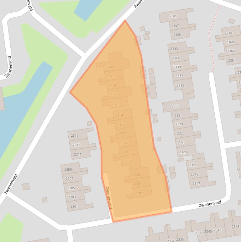 Kaart van postcodegebied 6538NW.