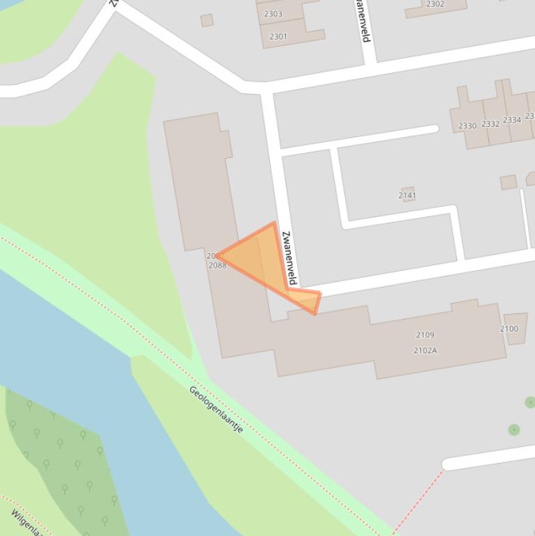 Kaart van postcodegebied 6538PH.