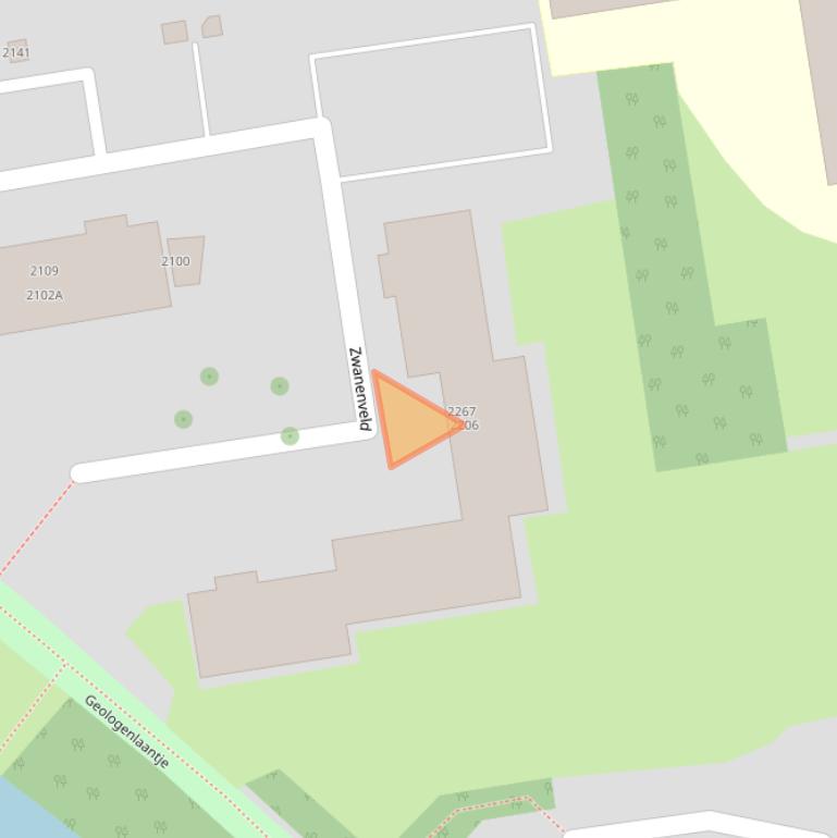 Kaart van postcodegebied 6538PP.