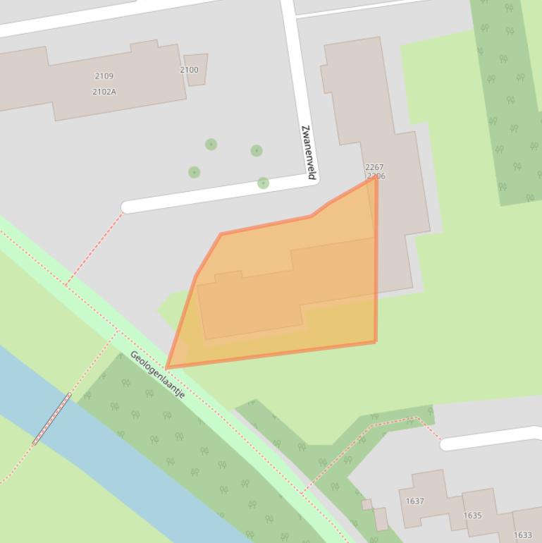 Kaart van postcodegebied 6538PR.