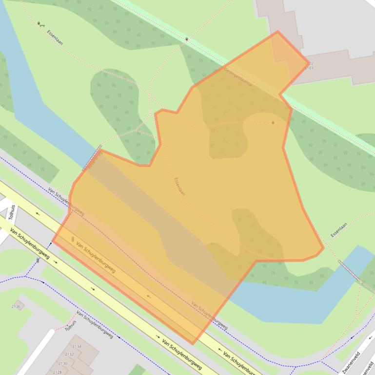 Kaart van postcodegebied 6538PV.