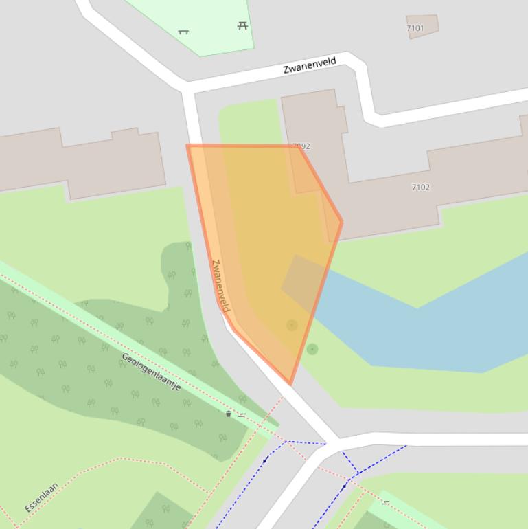 Kaart van postcodegebied 6538RC.