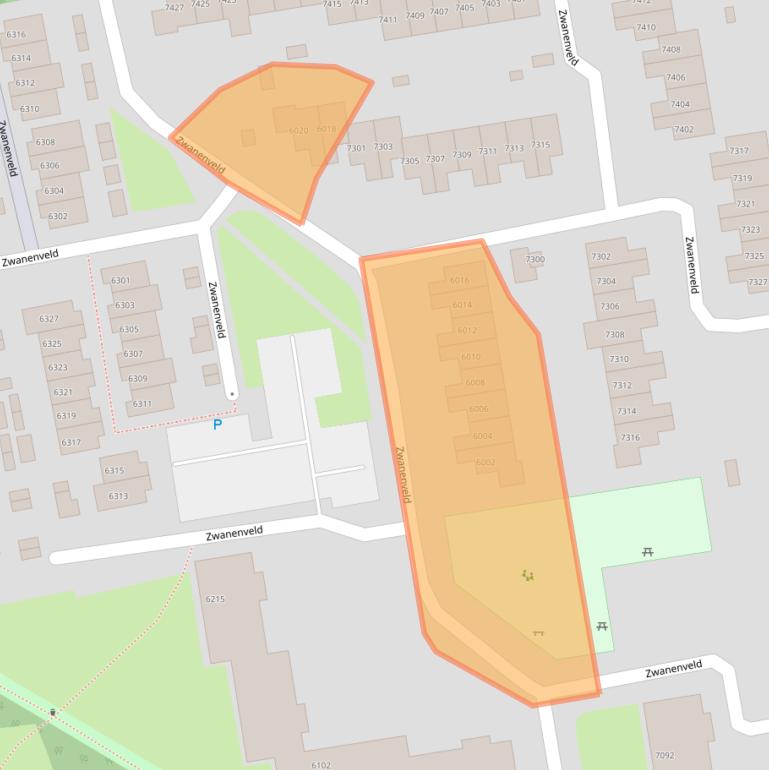 Kaart van postcodegebied 6538RK.