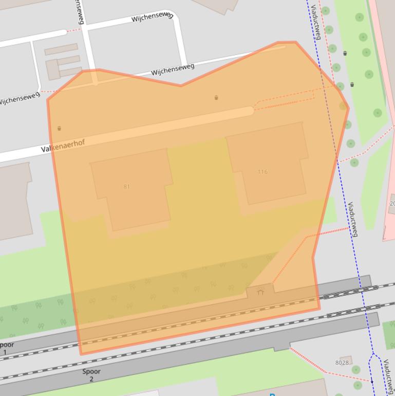 Kaart van postcodegebied 6538TG.