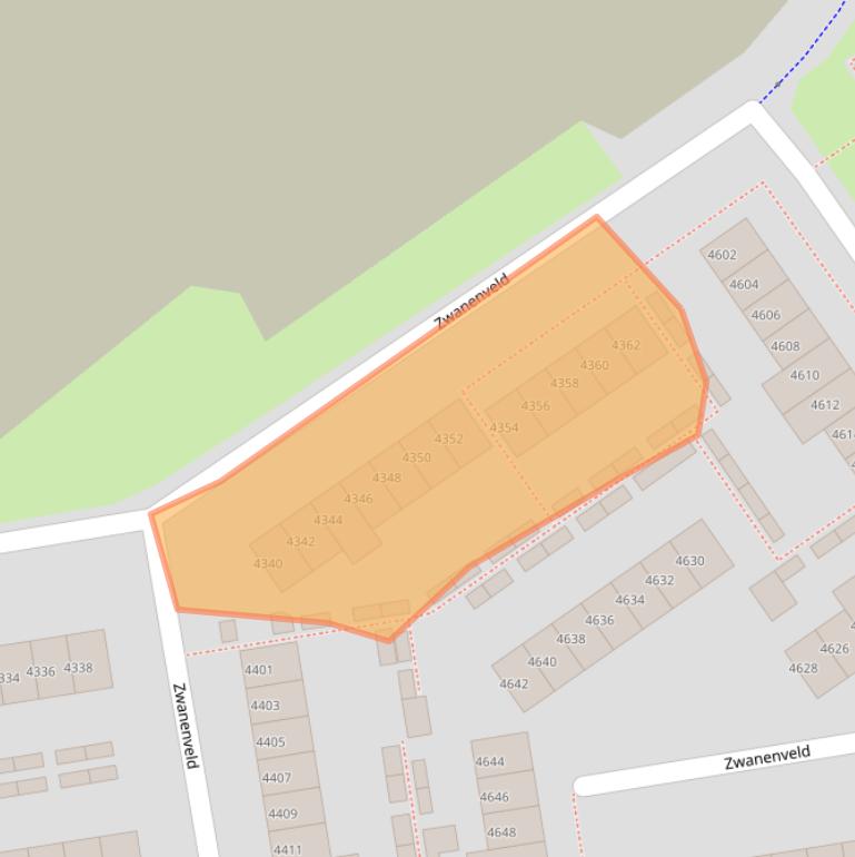 Kaart van postcodegebied 6538XE.