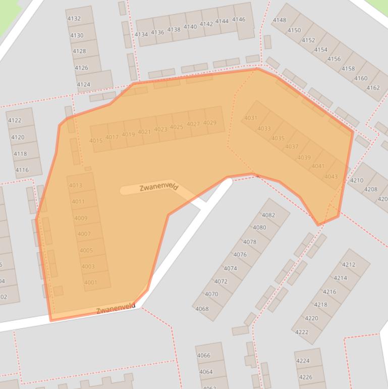 Kaart van postcodegebied 6538XM.