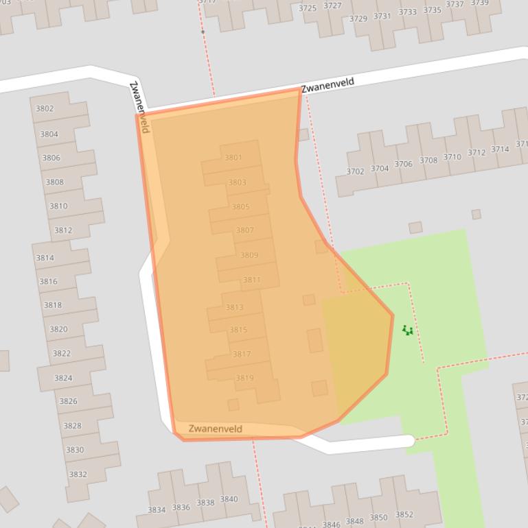 Kaart van postcodegebied 6538XR.