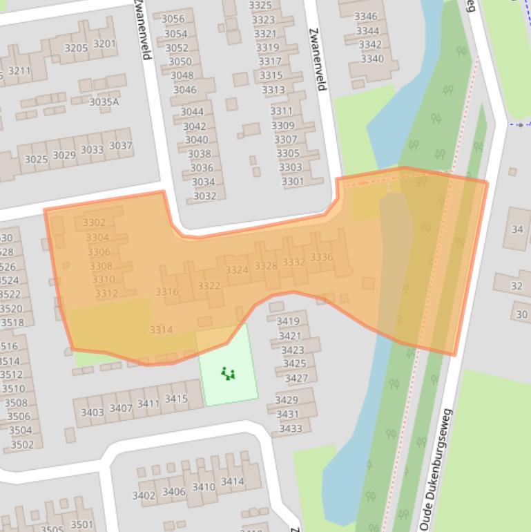 Kaart van postcodegebied 6538ZM.