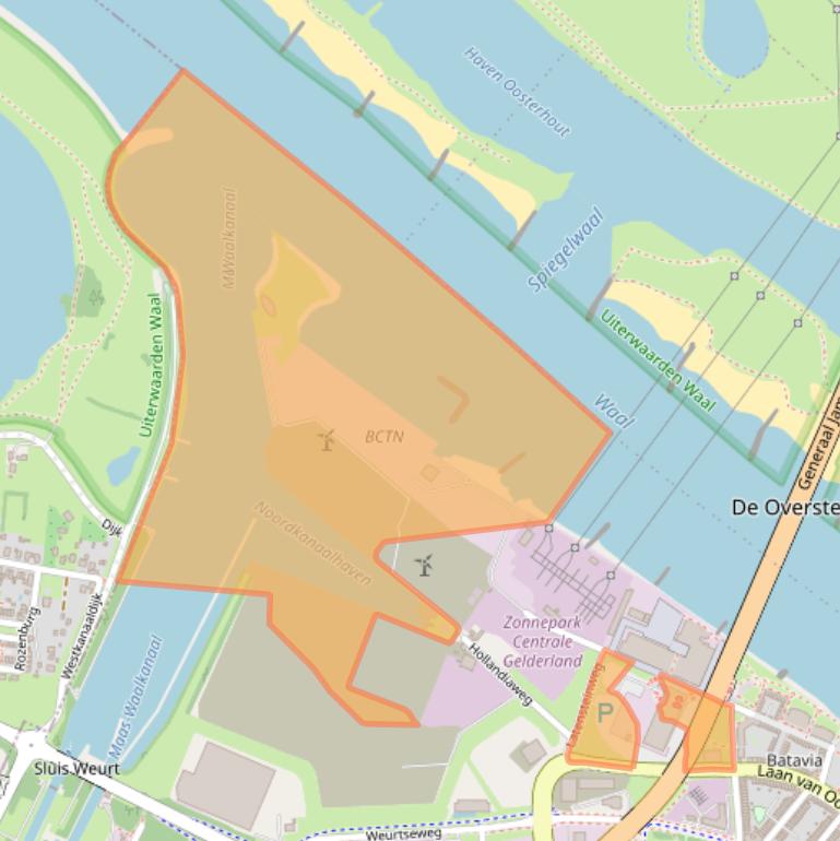 Kaart van postcodegebied 6541AH.