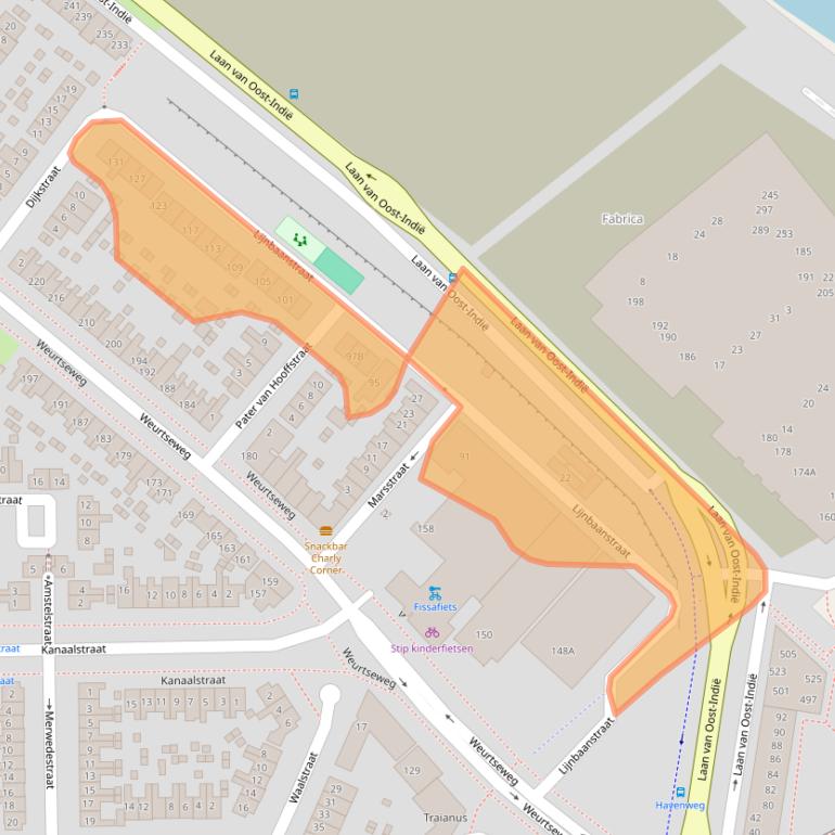 Kaart van postcodegebied 6541AL.