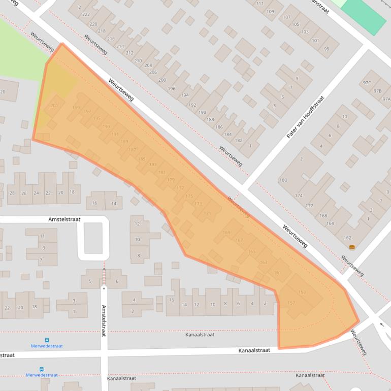 Kaart van postcodegebied 6541AS.