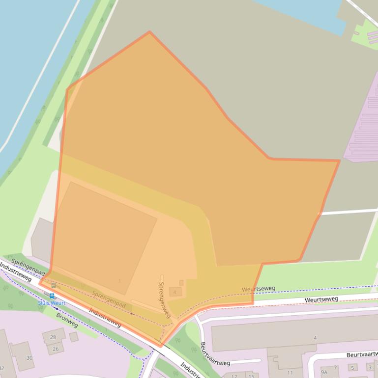 Kaart van postcodegebied 6541BZ.