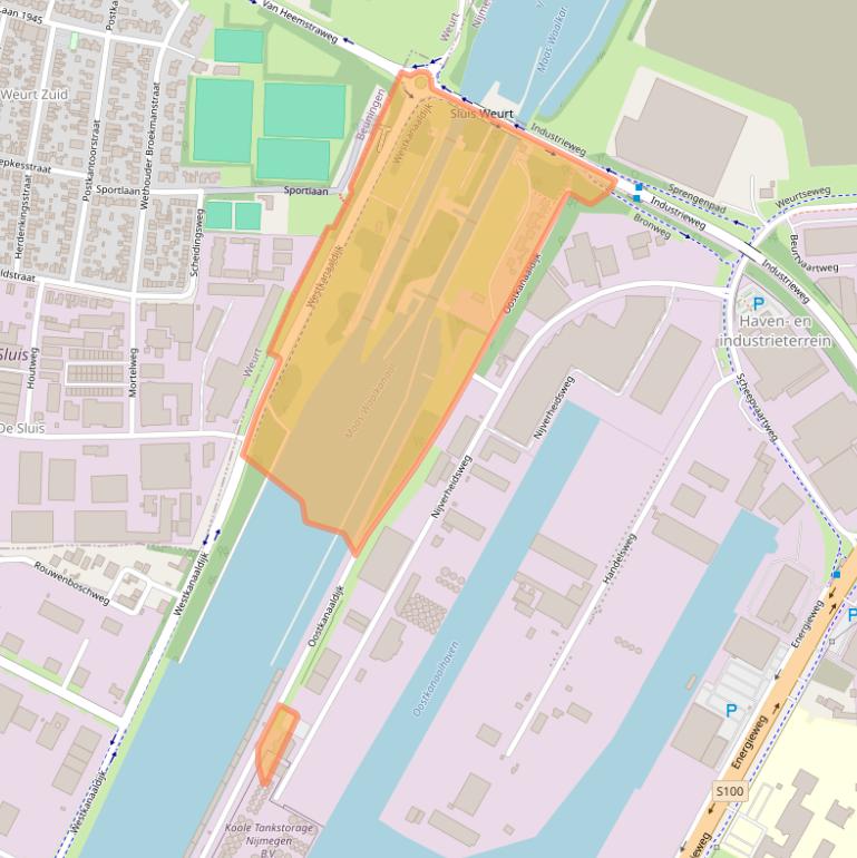 Kaart van postcodegebied 6541CD.