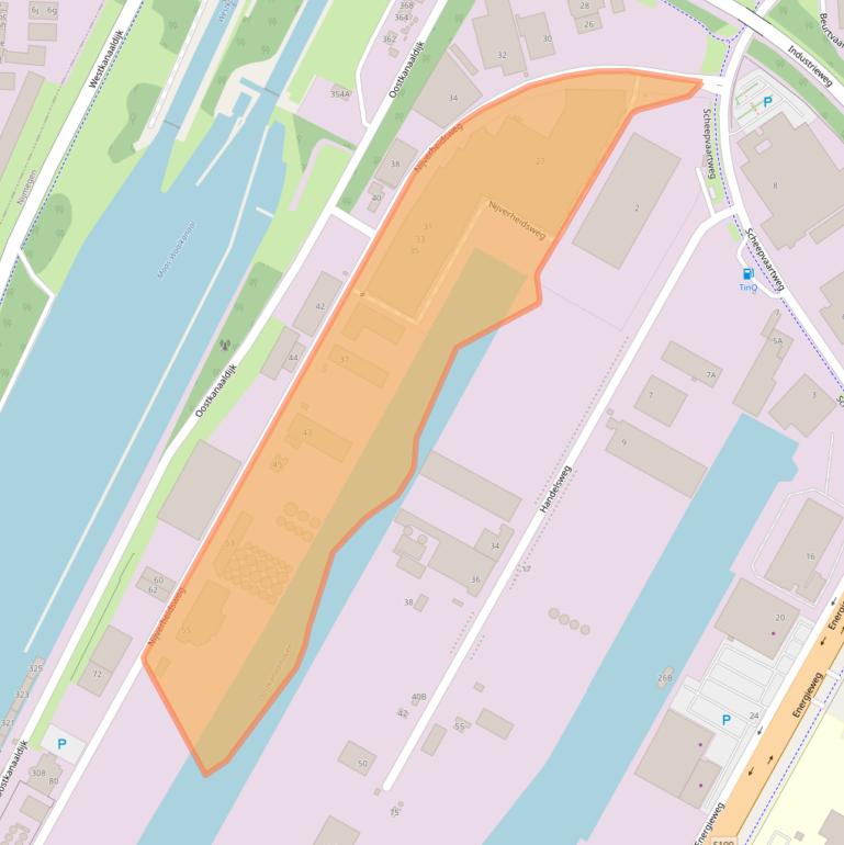 Kaart van postcodegebied 6541CL.