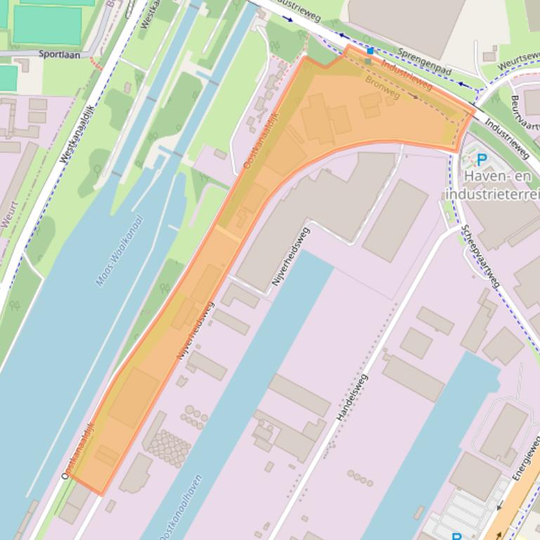 Kaart van postcodegebied 6541CM.