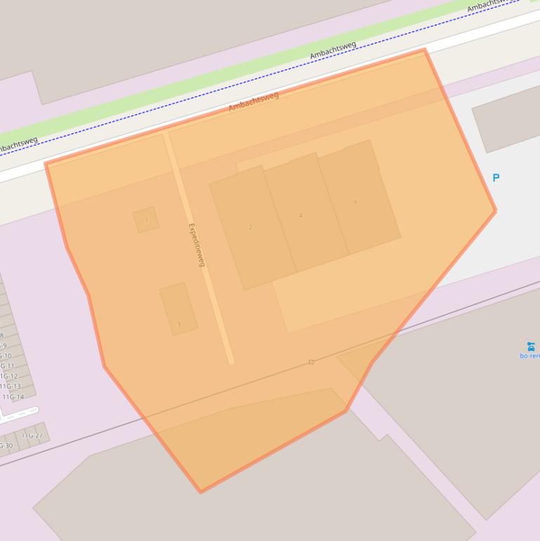 Kaart van postcodegebied 6541DE.