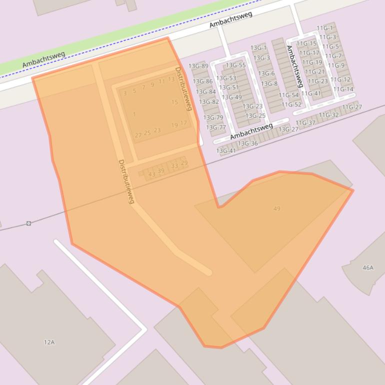 Kaart van postcodegebied 6541DR.