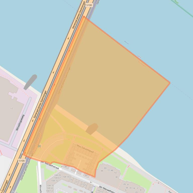 Kaart van postcodegebied 6541GD.