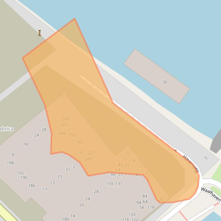 Kaart van postcodegebied 6541GH.