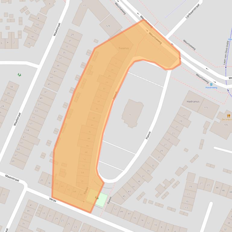 Kaart van postcodegebied 6541LK.