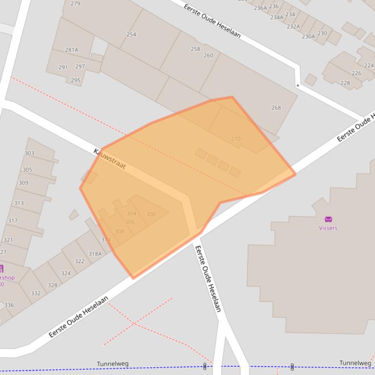 Kaart van postcodegebied 6541PG.