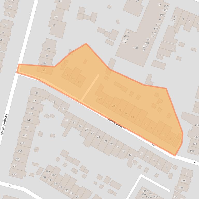 Kaart van postcodegebied 6541PM.