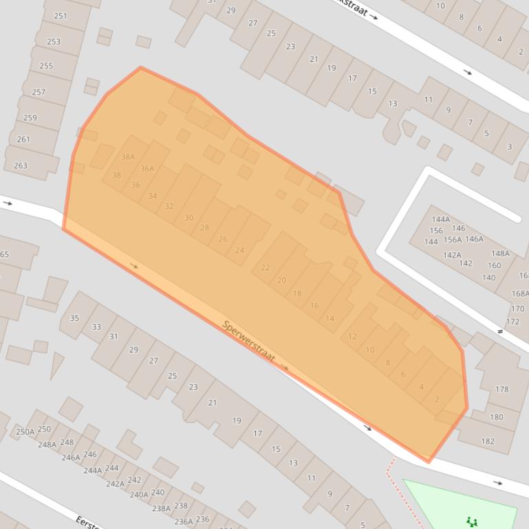 Kaart van postcodegebied 6541SG.