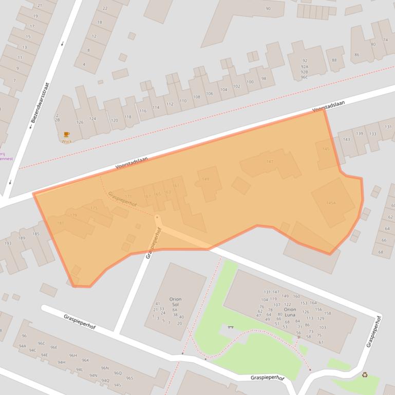 Kaart van postcodegebied 6541SM.