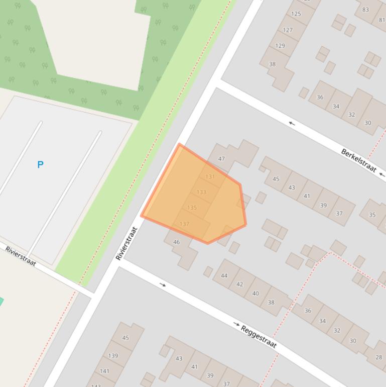 Kaart van postcodegebied 6541VL.