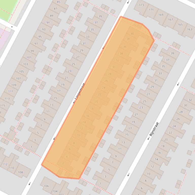 Kaart van postcodegebied 6541WH.