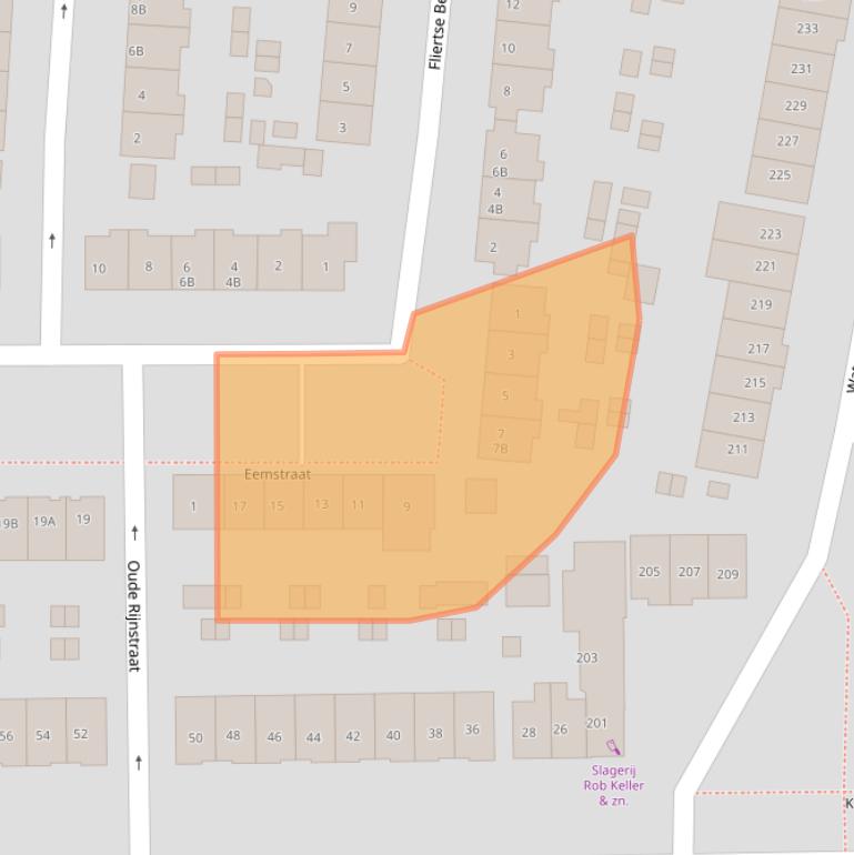 Kaart van postcodegebied 6541WT.