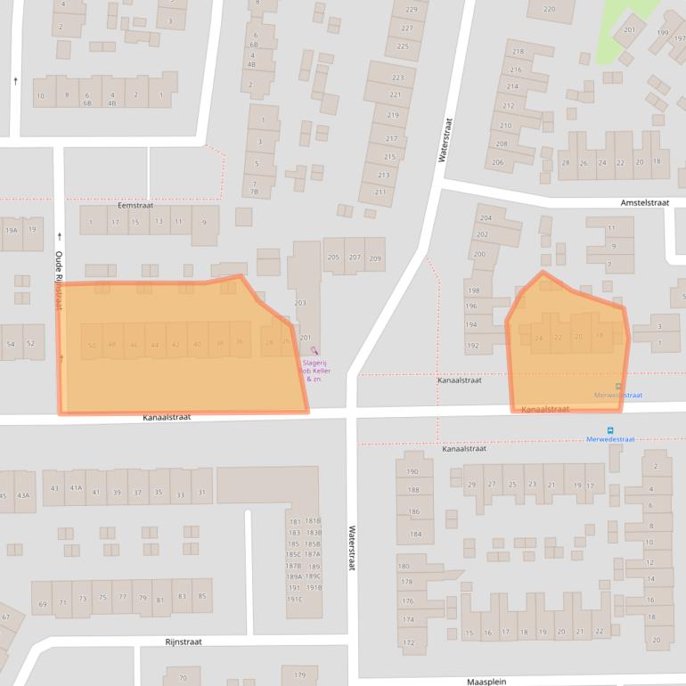 Kaart van postcodegebied 6541XM.