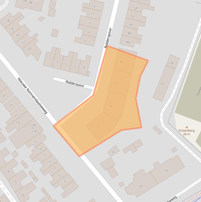 Kaart van postcodegebied 6542HD.