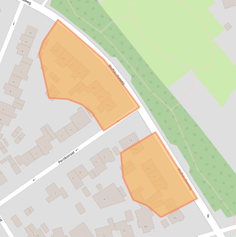 Kaart van postcodegebied 6542JH.