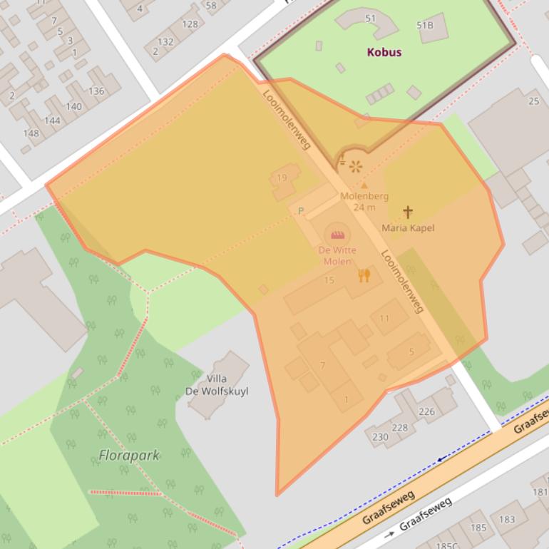 Kaart van postcodegebied 6542JN.