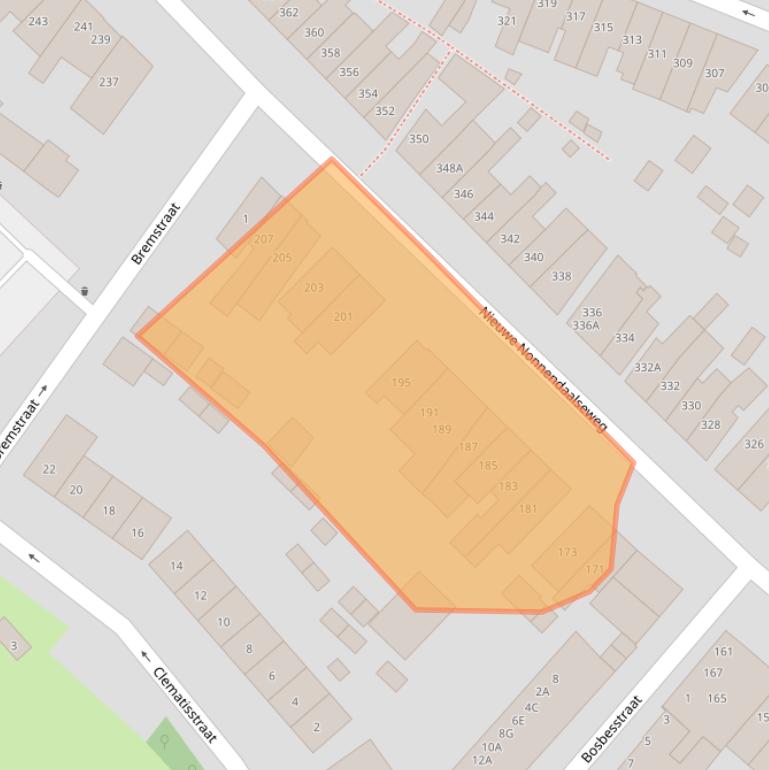 Kaart van postcodegebied 6542PG.