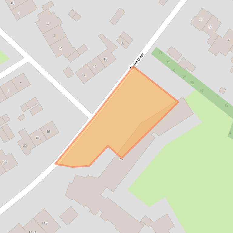 Kaart van postcodegebied 6542RS.