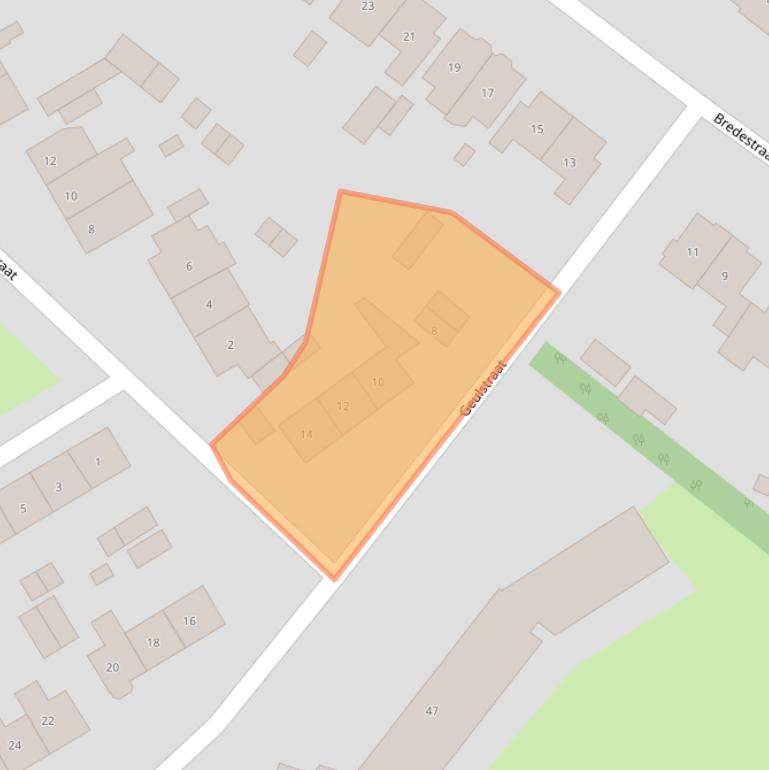 Kaart van postcodegebied 6542RW.