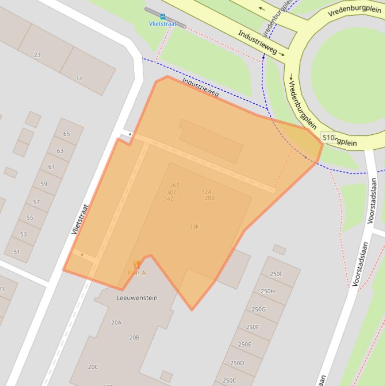 Kaart van postcodegebied 6542SM.